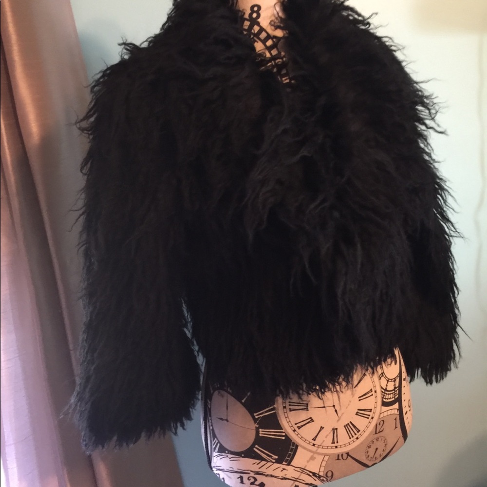 Faux Fur Crop jacket